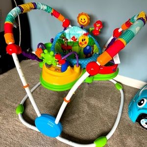 Baby Einstein Neighborhood friends activity jumper bouncer
